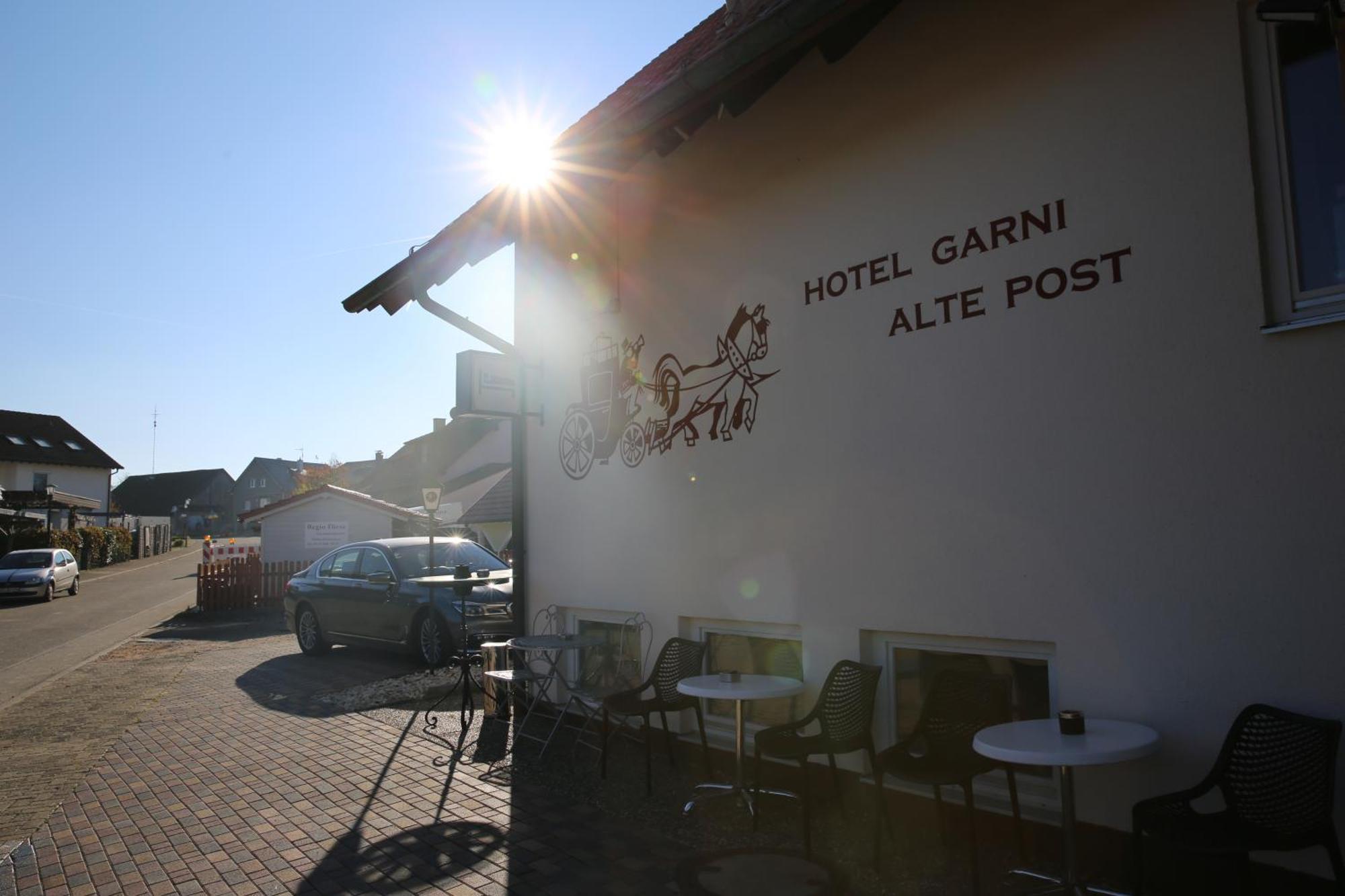 Hotel Garni Alte Post Schallbach Eksteriør billede